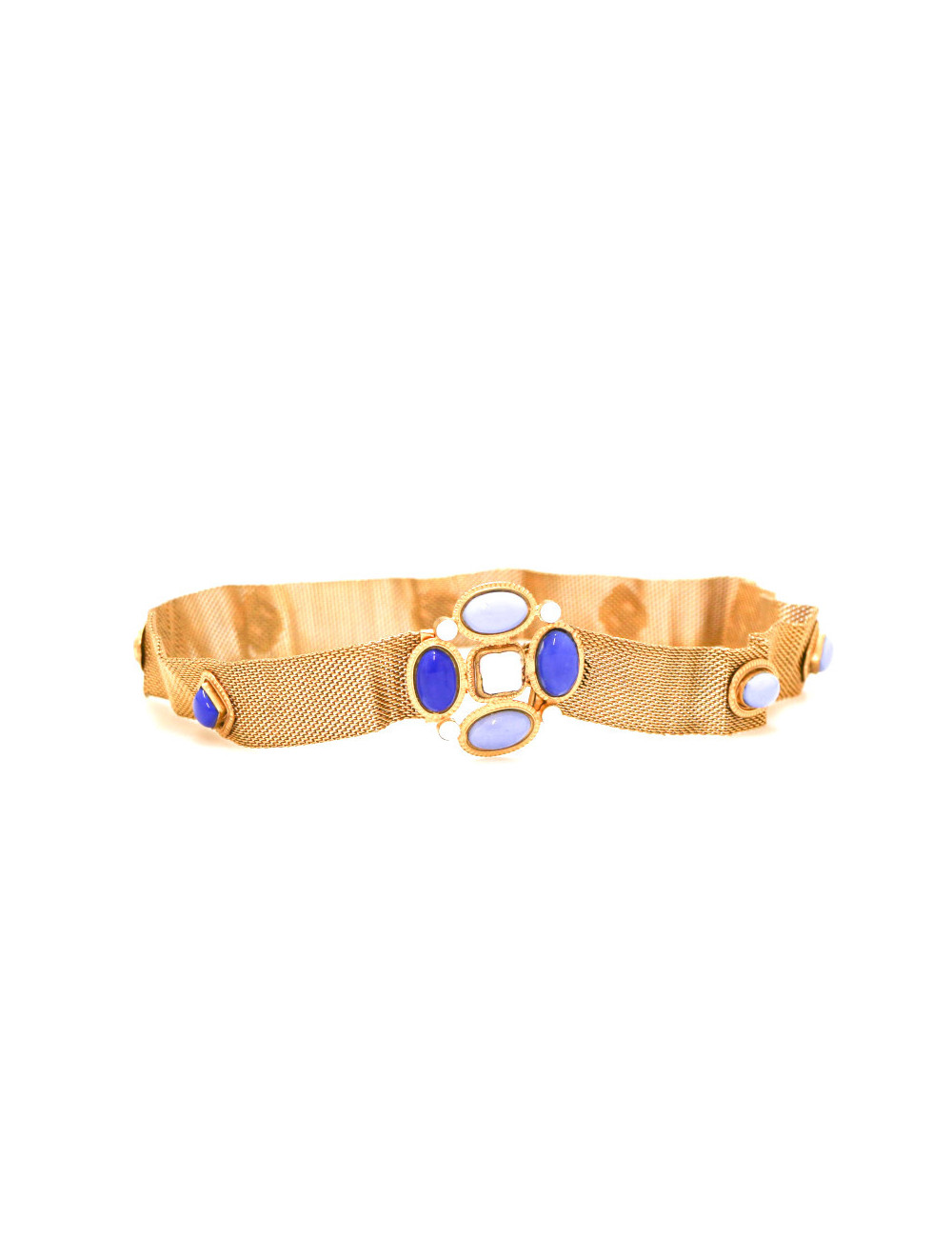 CHANEL Vintage molten glass belt