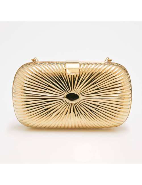 Minaudière métal doré Vintage