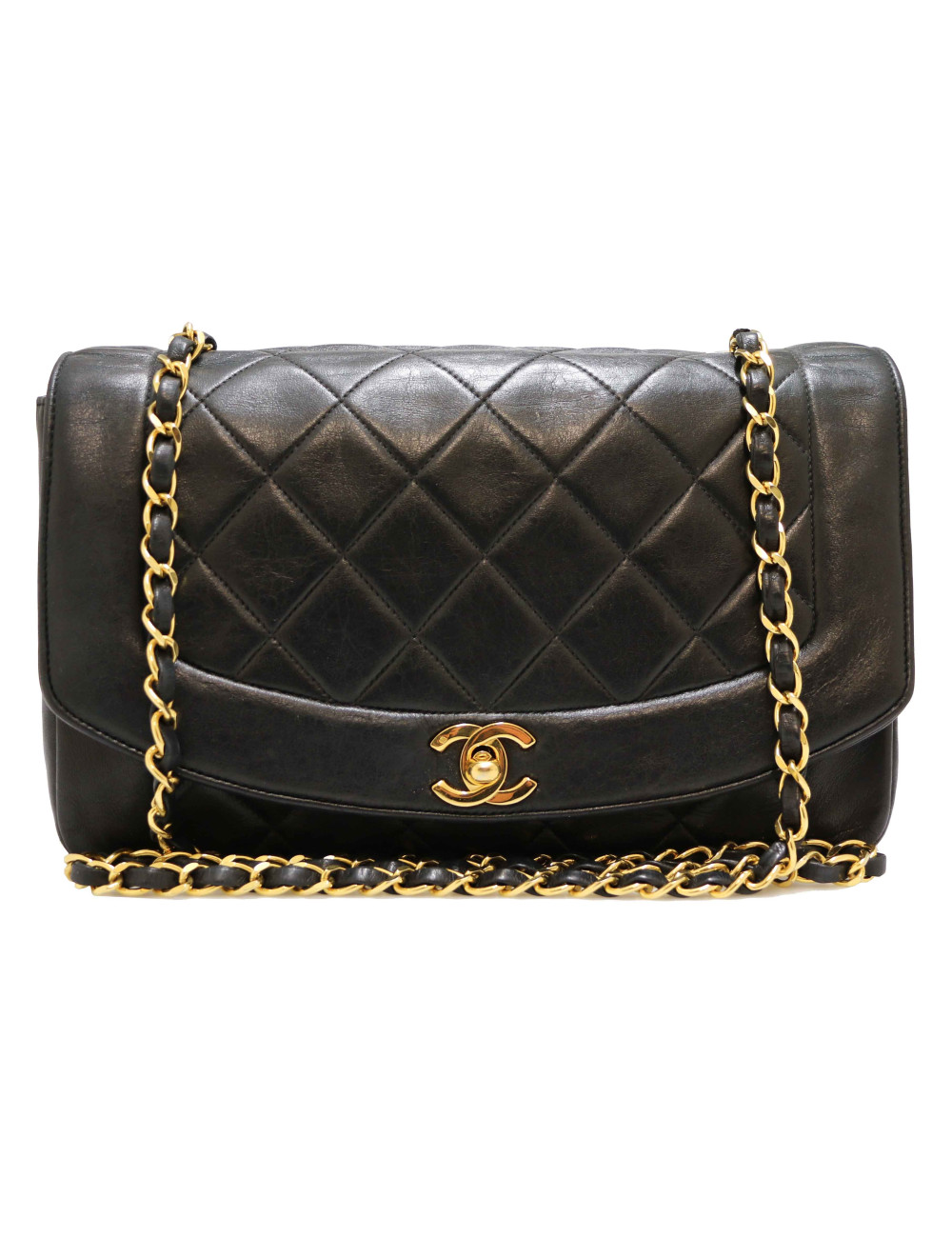 Sac Diana CHANEL classique noir