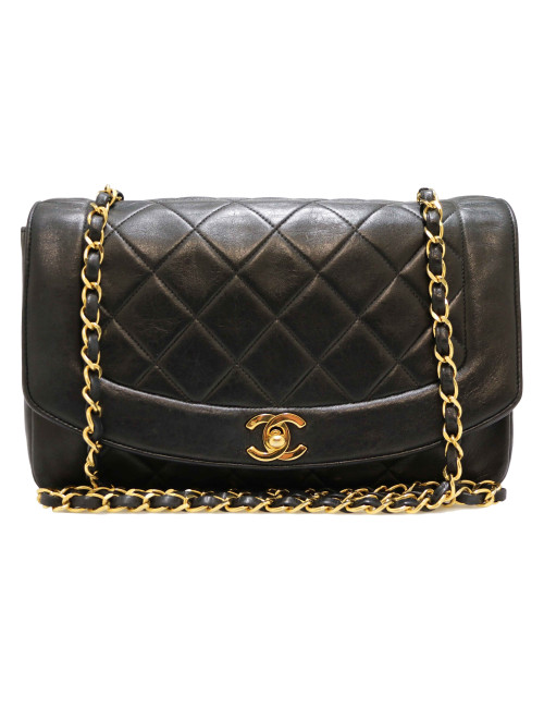 Sac Diana CHANEL classique noir