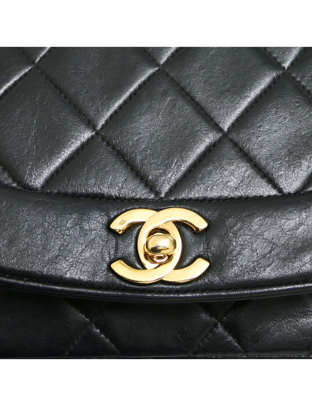 Sac Diana CHANEL classique noir