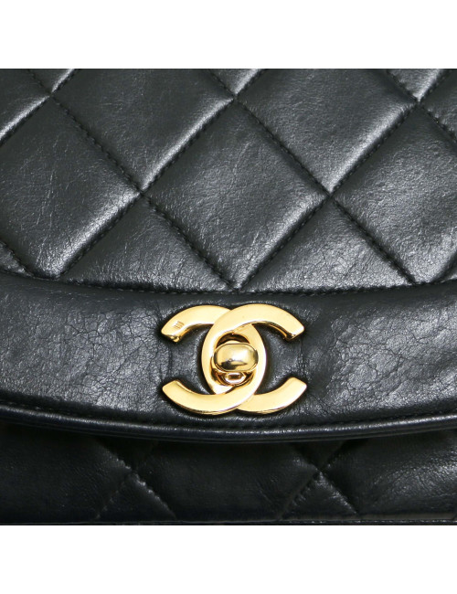 Sac Diana CHANEL classique noir