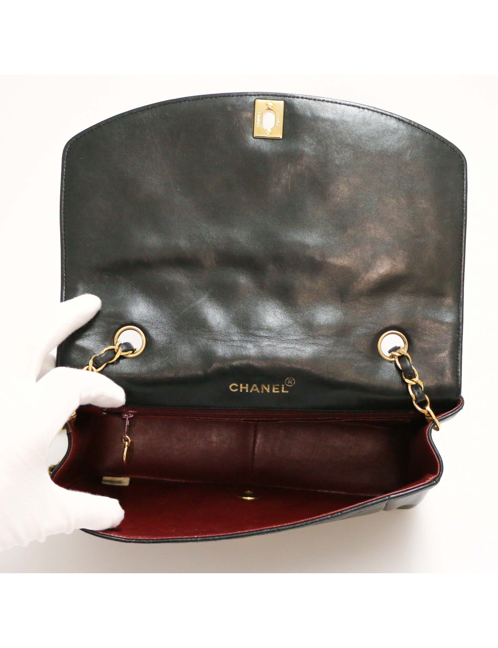Sac Diana CHANEL classique noir