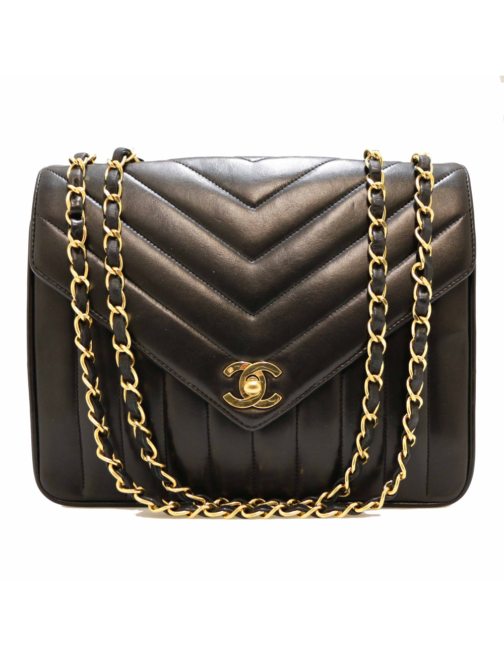 Sac chevron CHANEL vintage