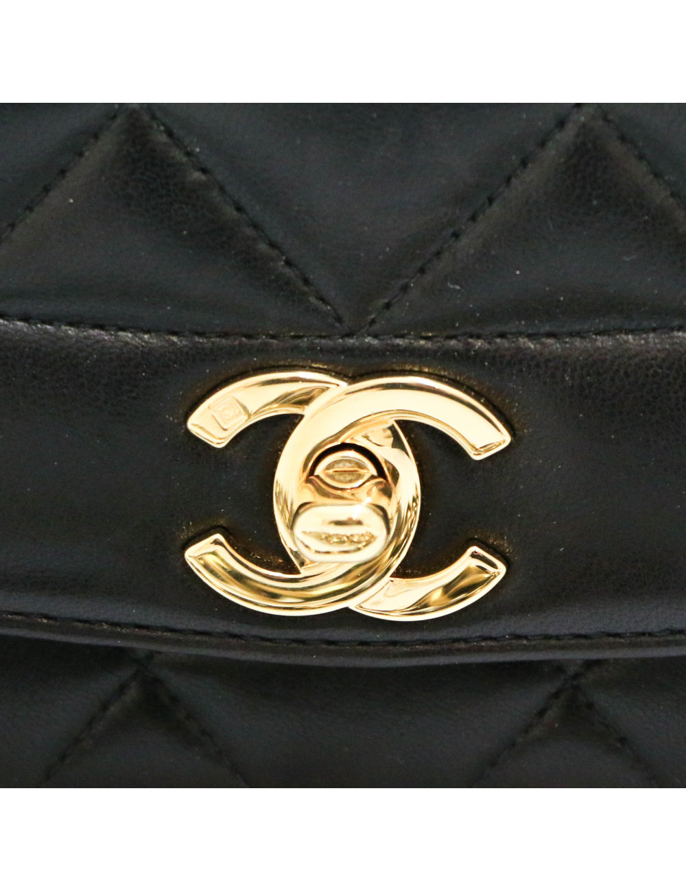 Sac vintage Diana CHANEL noir