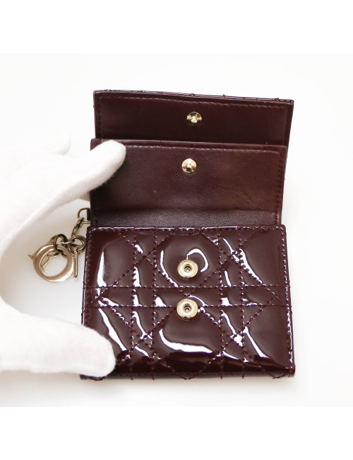 Porte-monnaie DIOR verni