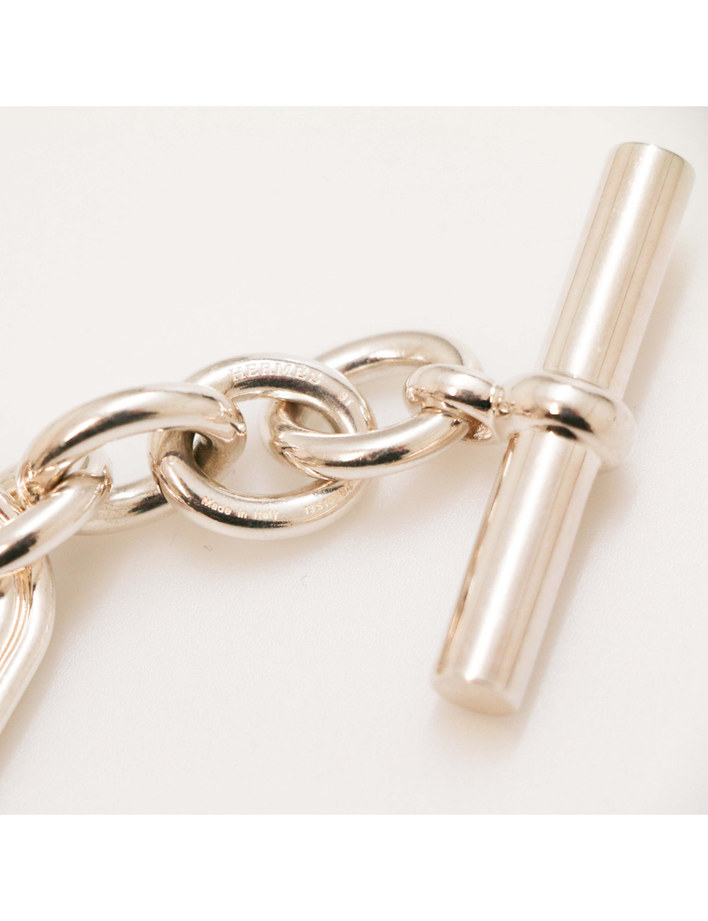 Bracelet HERMES GM Parade argent