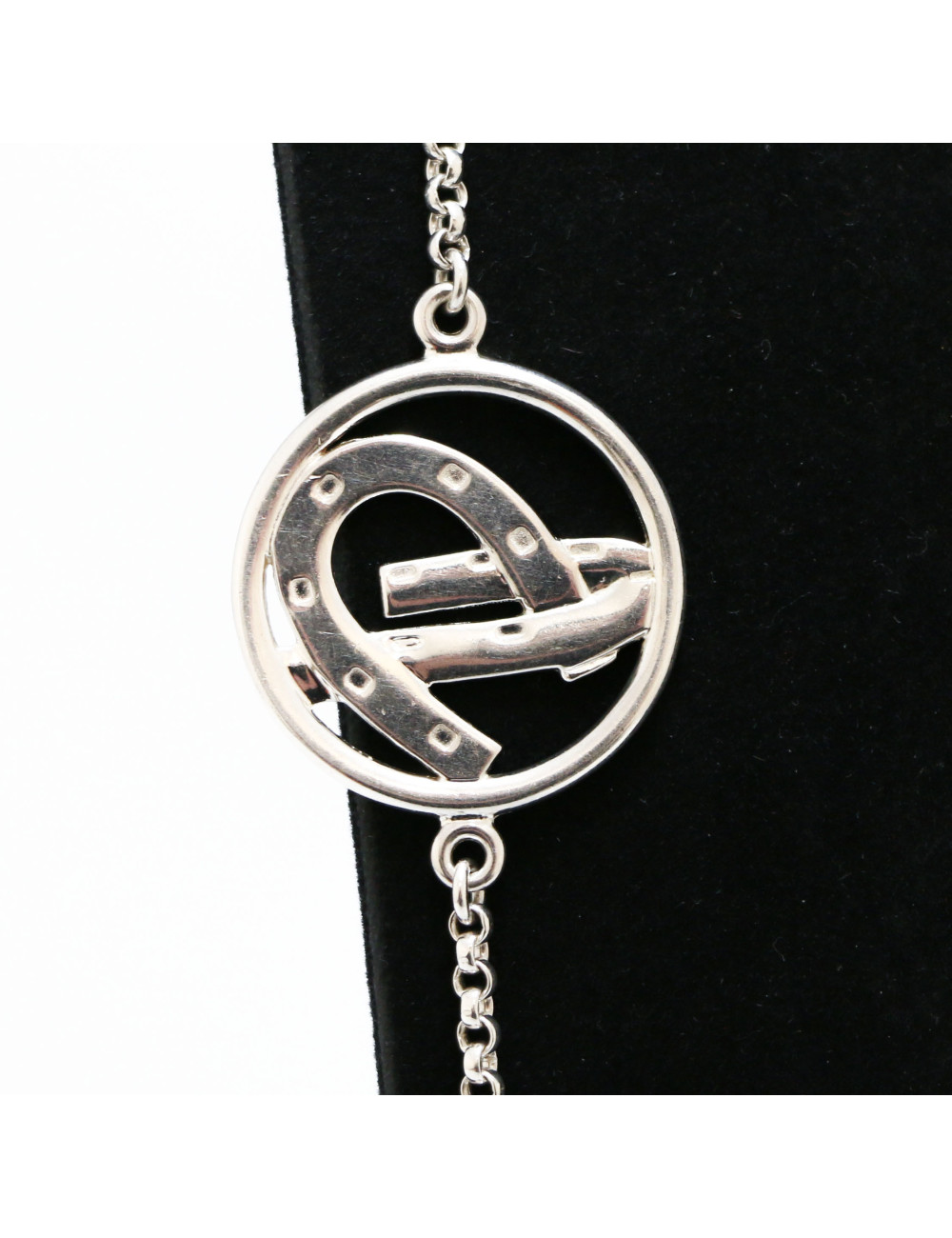 Sautoir Jump HERMES argent