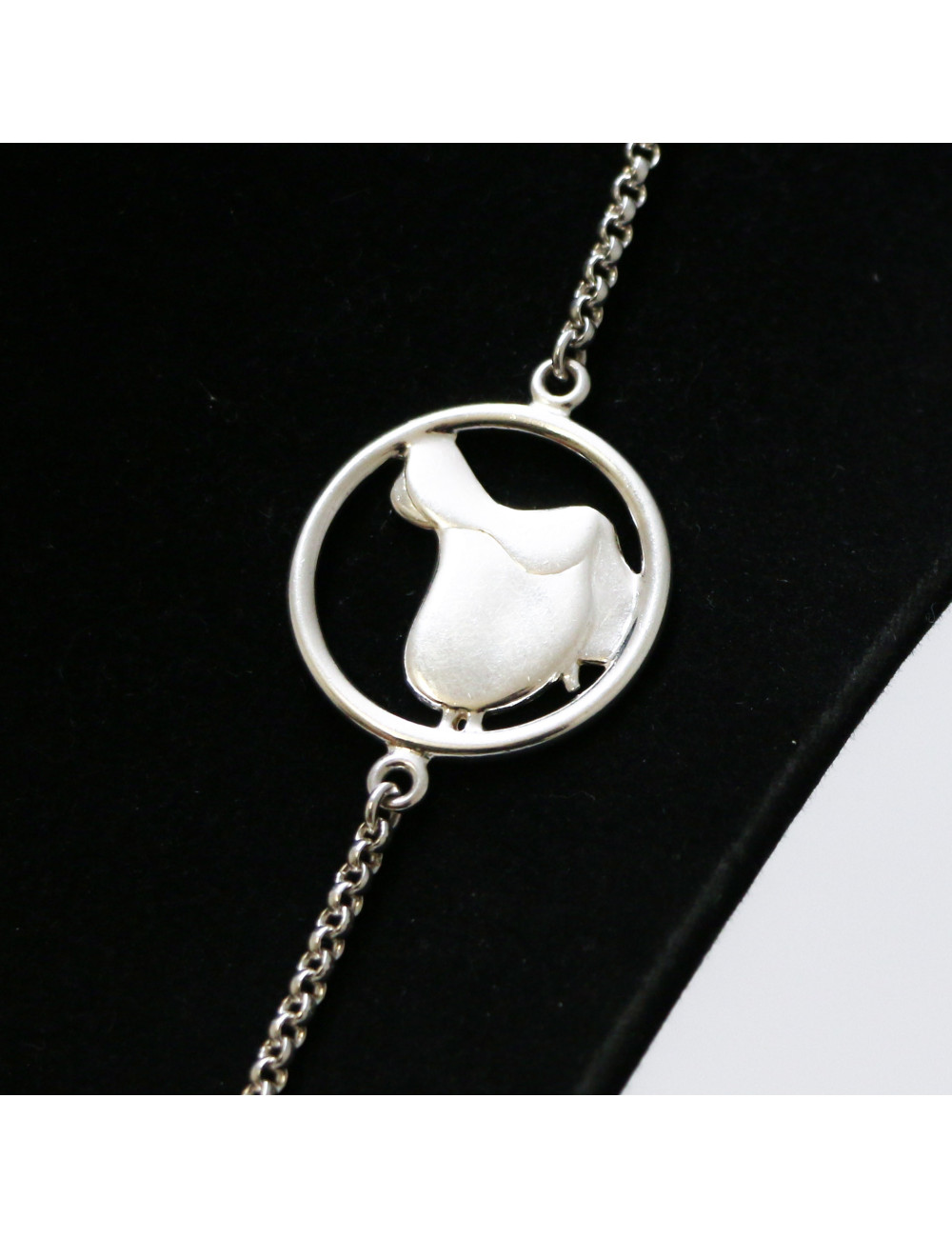 Sautoir Jump HERMES argent