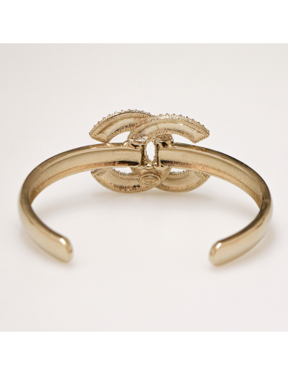 Bracelet CHANEL CC strass multicolore