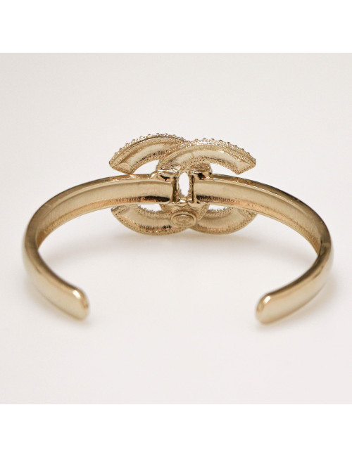 Bracelet CHANEL CC strass multicolore