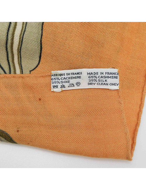 Châle HERMES Animaux solaires