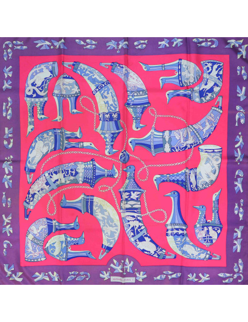 Carré HERMES soie 100%
