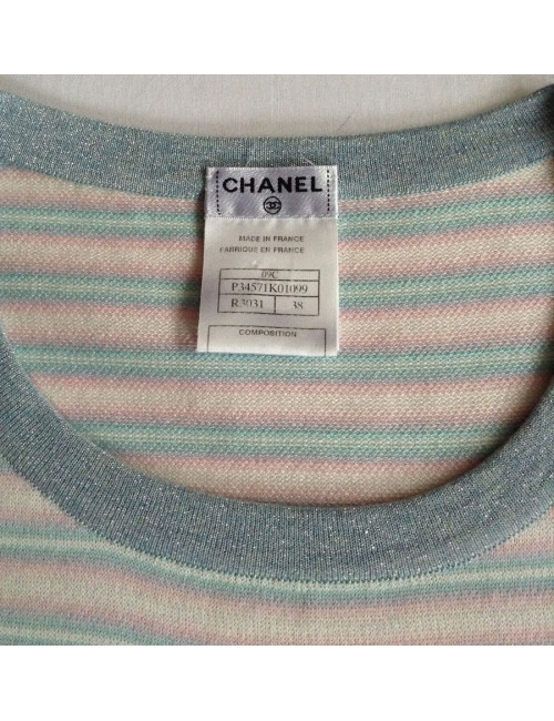 robe CHANEL de plage t 38