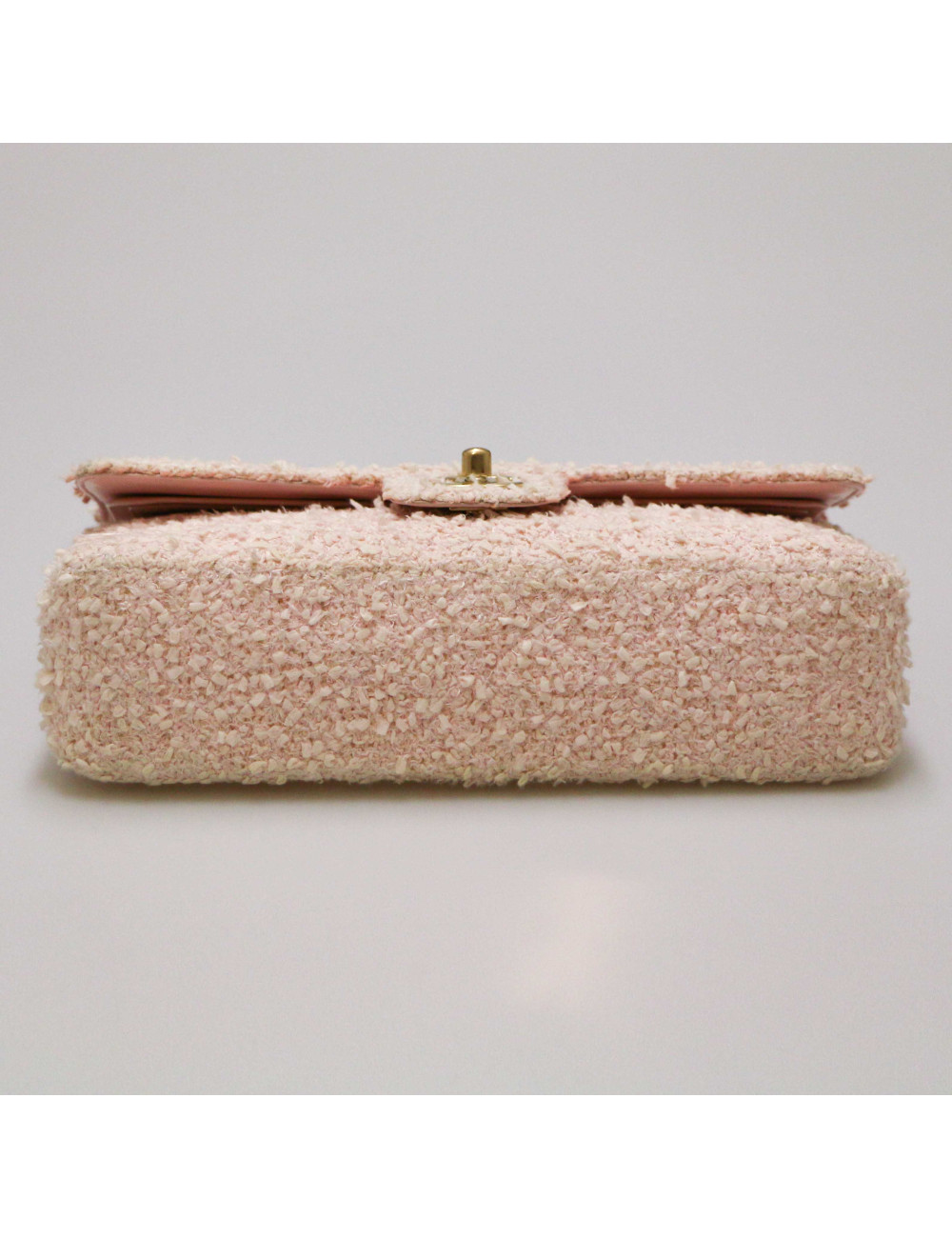 Sac CHANEL tweed rose