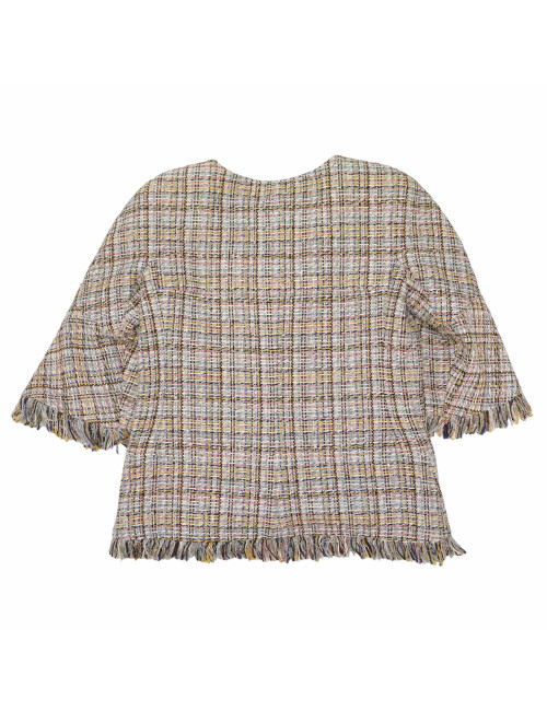 Veste CHANEL tweed manche 3/4