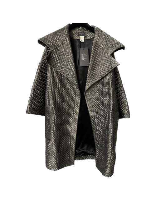 Manteau PACO RABANNE matelassé moiré