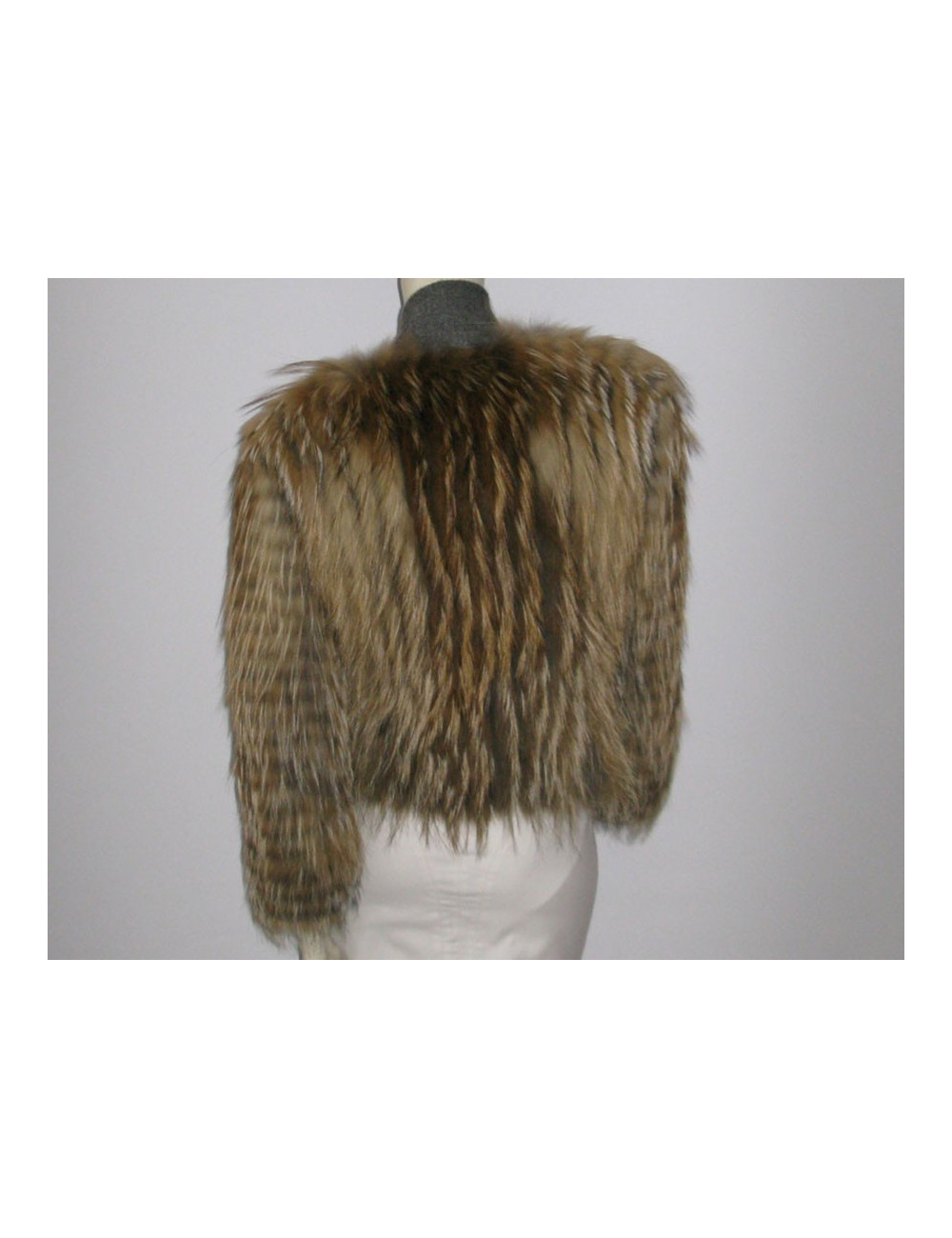 veste "245 SAINT HONORE" fourrure réversible