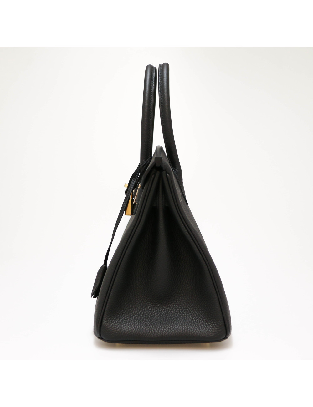 Birkin 30 HERMES togo noir doré