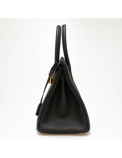 Birkin 30 HERMES togo noir doré