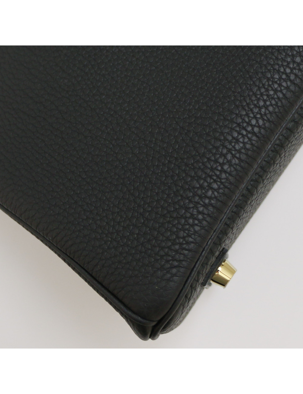 Birkin 30 HERMES togo noir doré