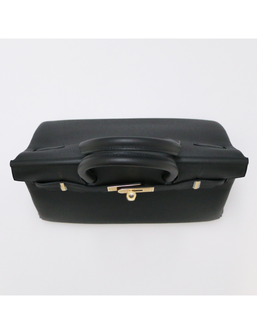 Birkin 30 HERMES togo noir doré