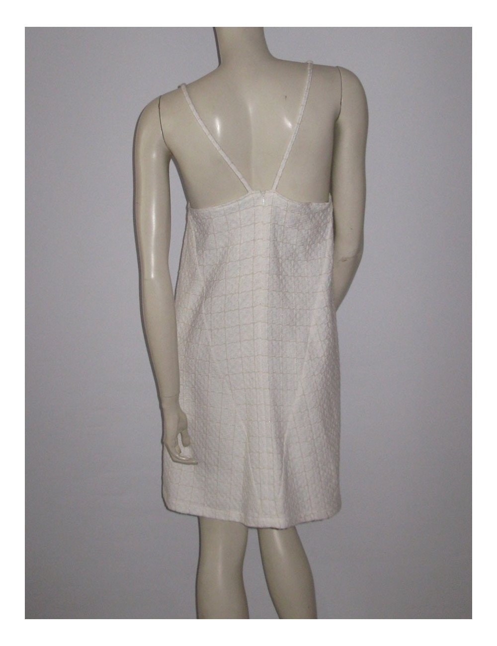 Robe écrue CHANEL  T 42