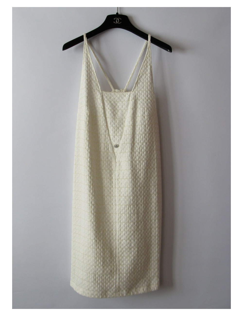 Robe écrue CHANEL  T 42