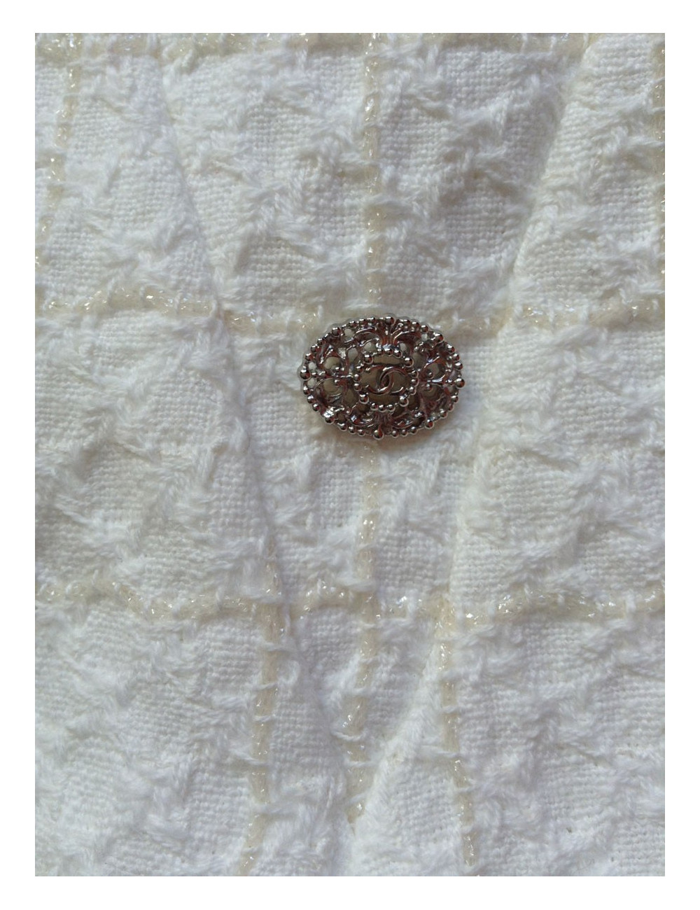 Robe écrue CHANEL  T 42