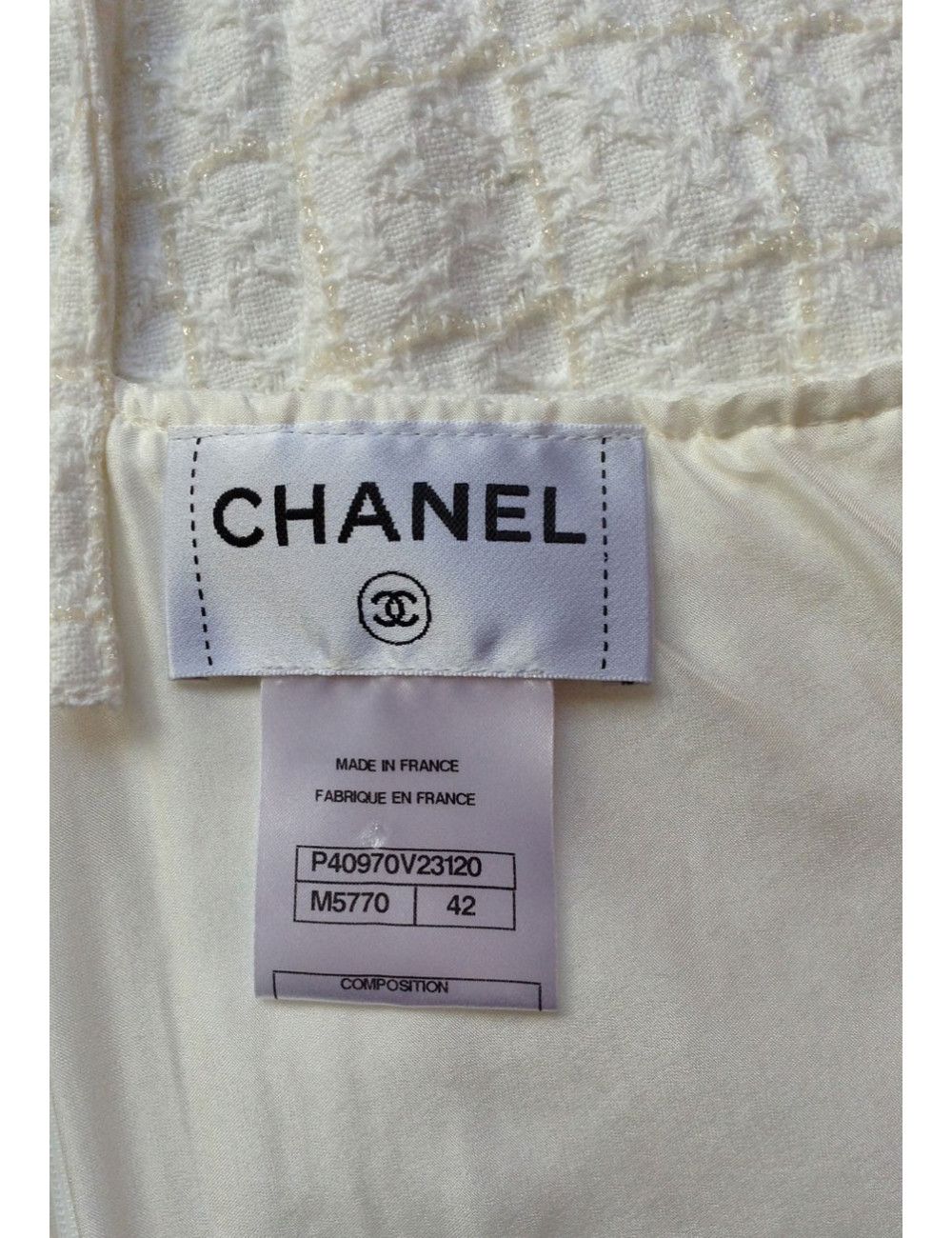 robe CHANEL  T 42