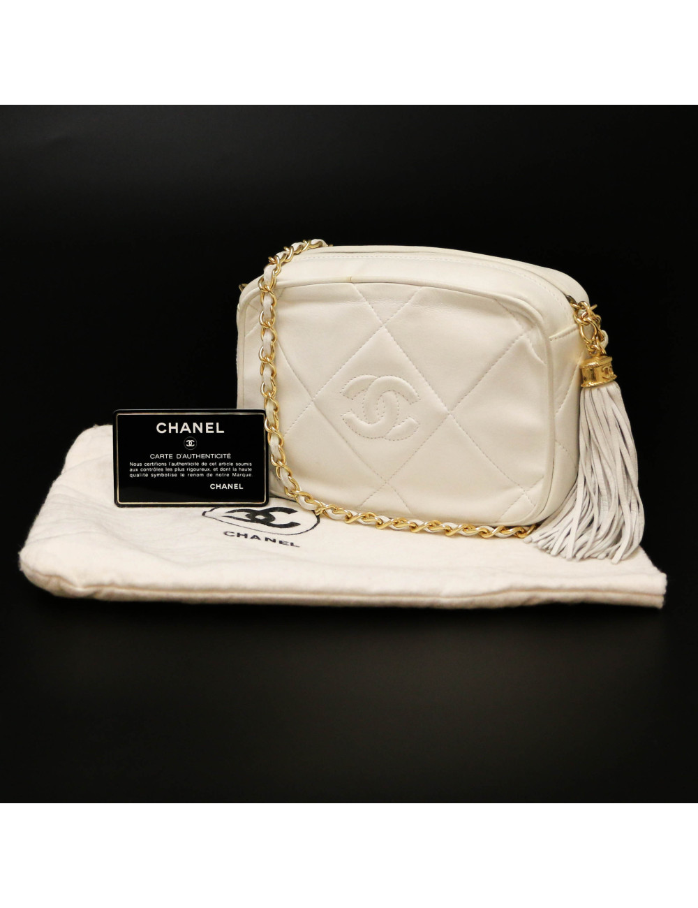 Camera blanc CHANEL vintage