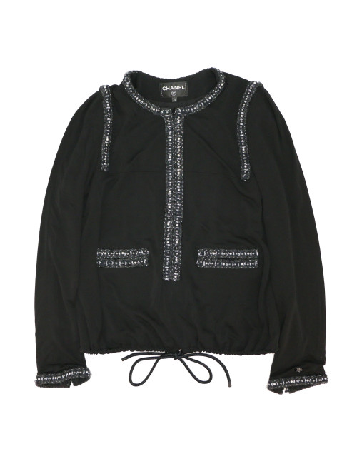 Blouse CHANEL t40 noire