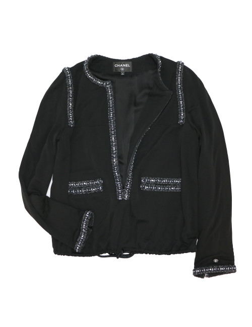 Blouse CHANEL t42 noire