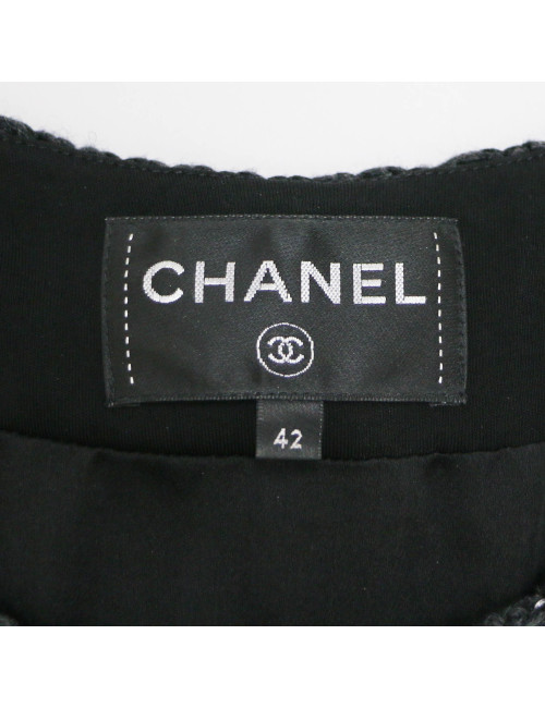 Blouse CHANEL t42 noire