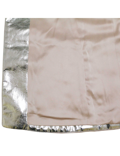 CHANEL light pink mohair coat size 38FR