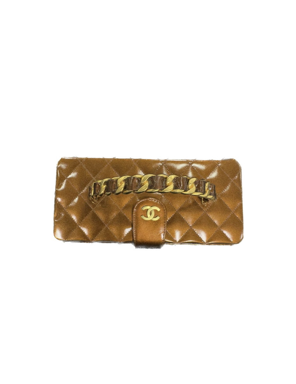 CHANEL Vanity case bronze irisé