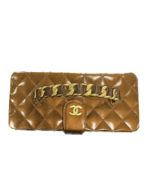 CHANEL Vanity case bronze irisé