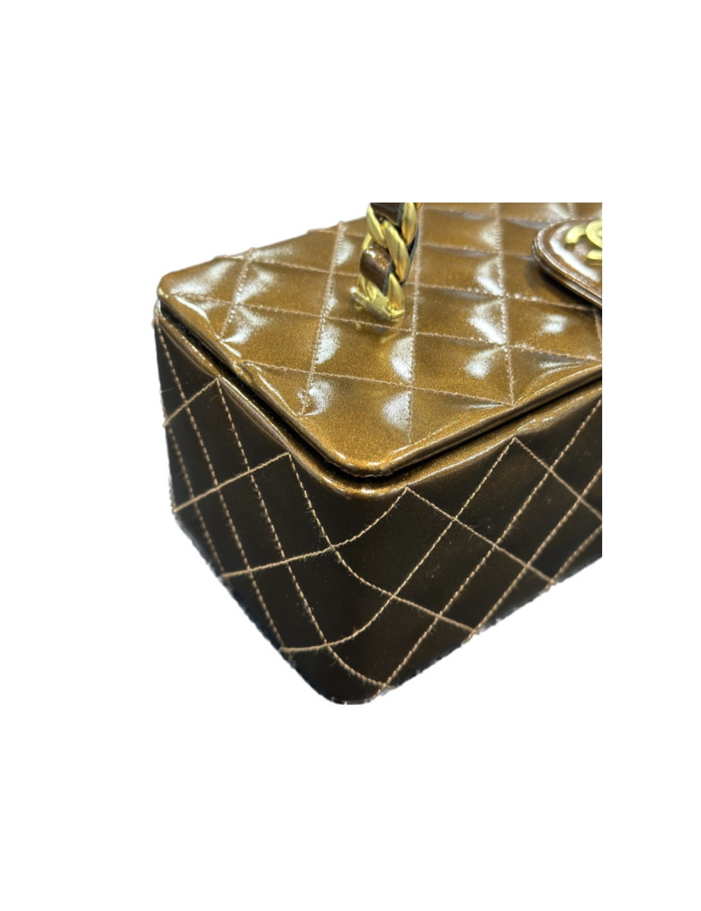 CHANEL Vanity case bronze irisé