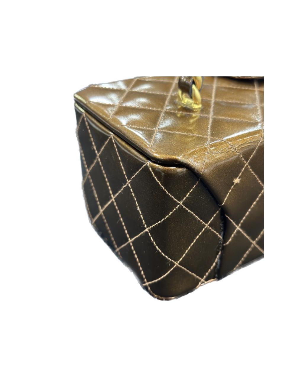 CHANEL Vanity case bronze irisé