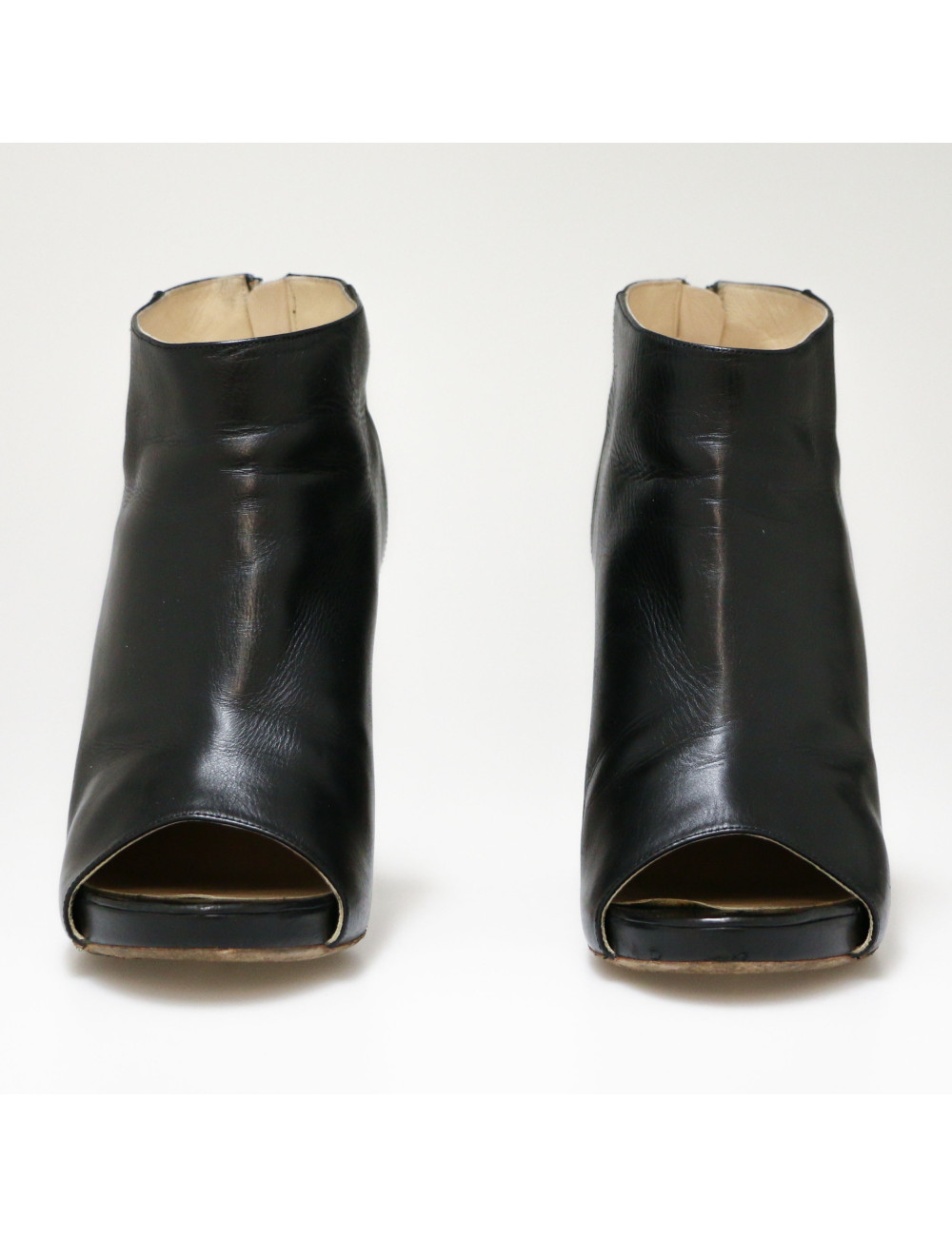 Boots ouvertes CHANEL T41