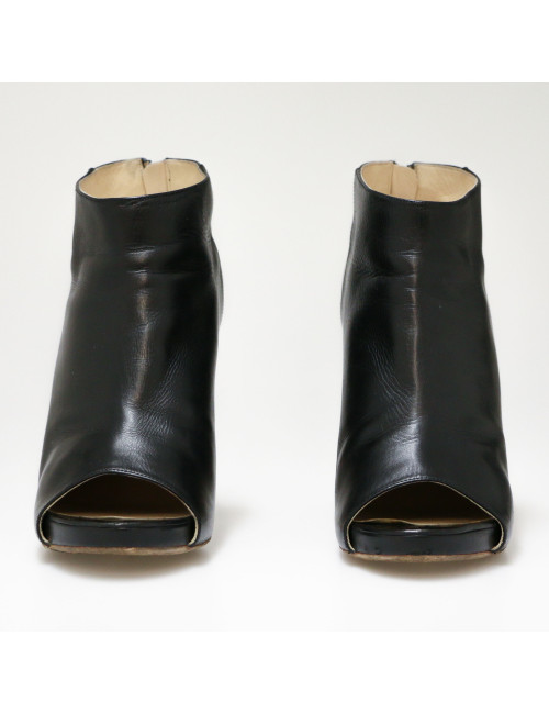 Boots ouvertes CHANEL T41