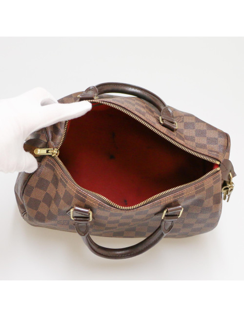 Speedy 30 LOUIS VUITTON Damier ébène