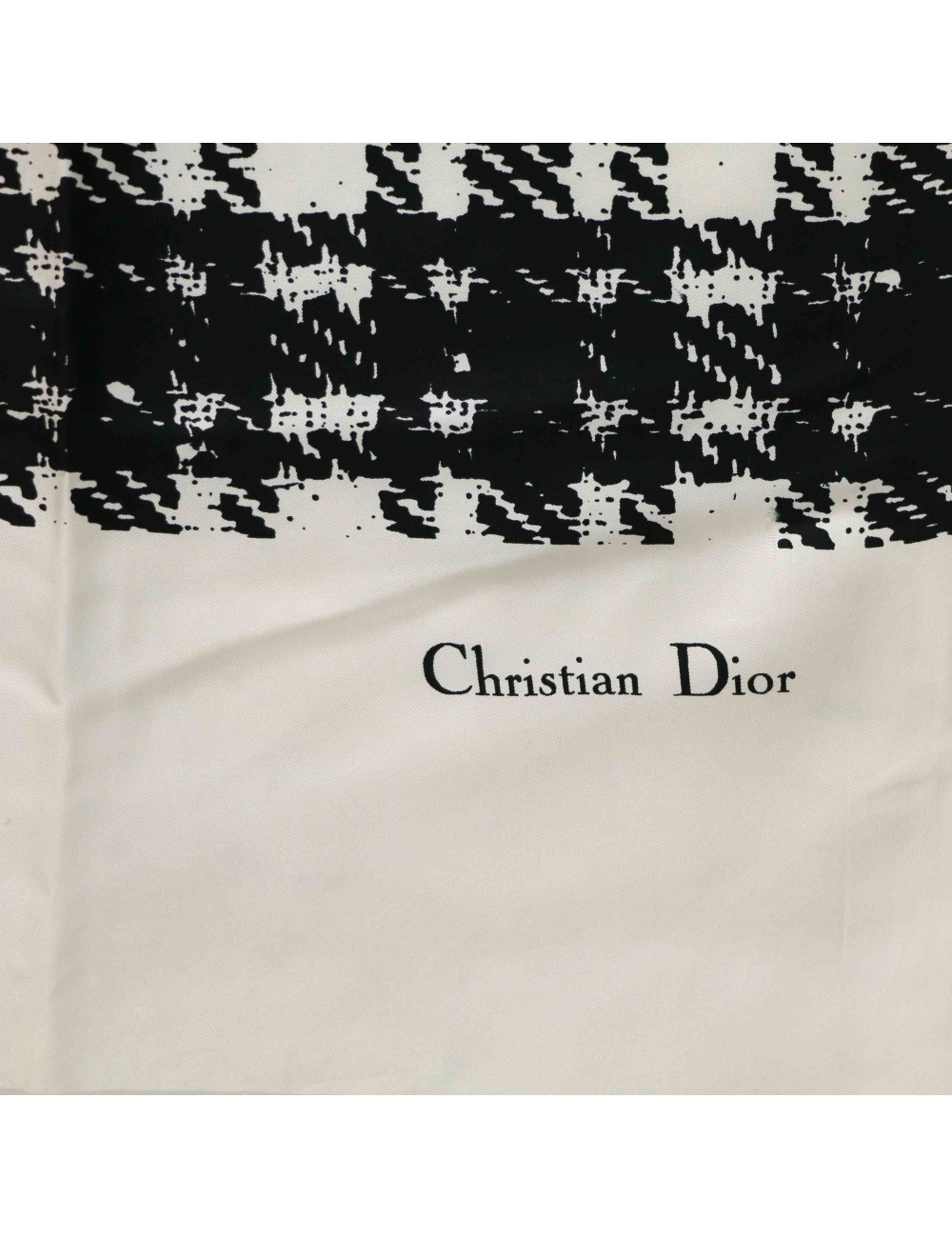 CHRISTIAN DIOR vintage silk shawl