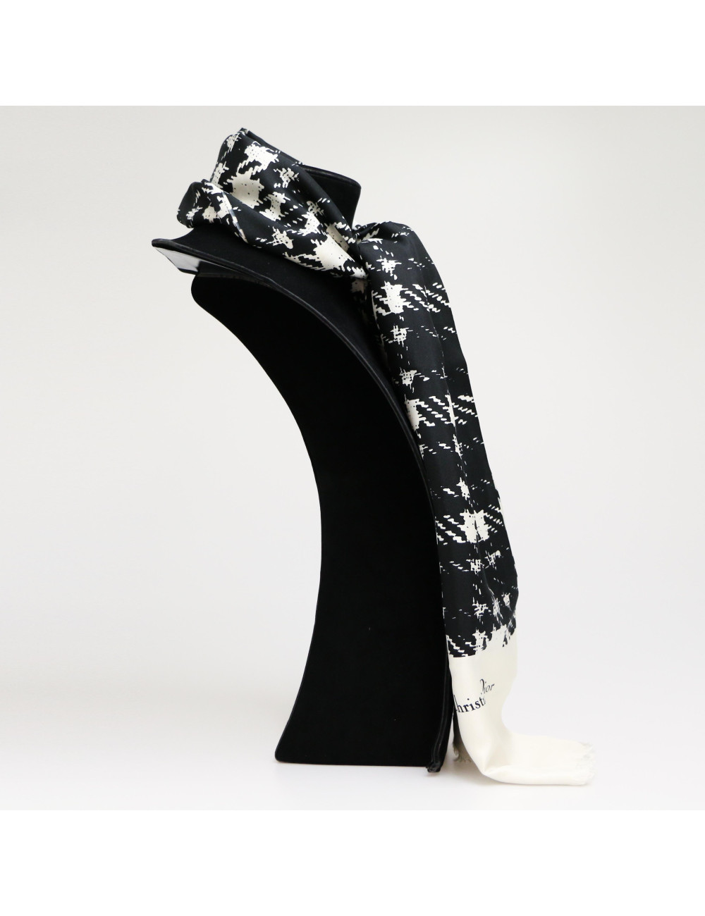 CHRISTIAN DIOR vintage silk shawl