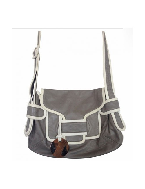 Sac PIERRE HARDY gris et blanc