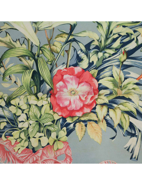 HERMES Régina silk square scarf