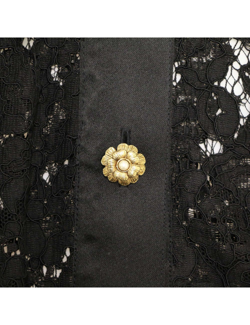 Ensemble robe chemise coktail CHANEL dentelle