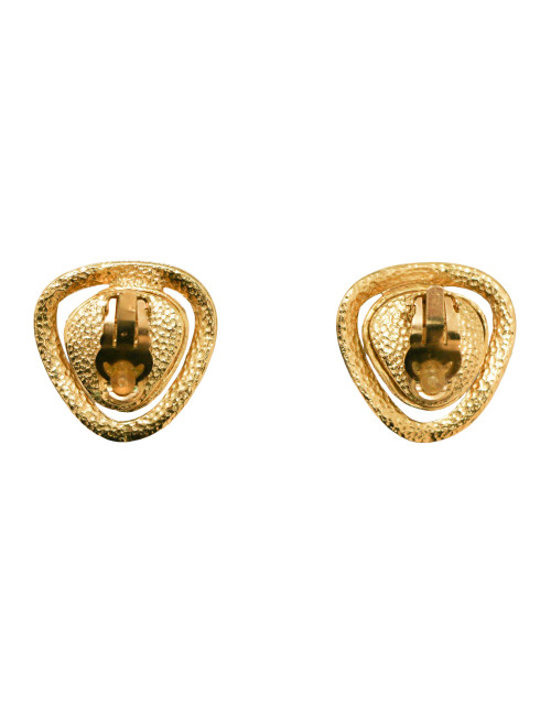 Clips CHANEL mauve transparent