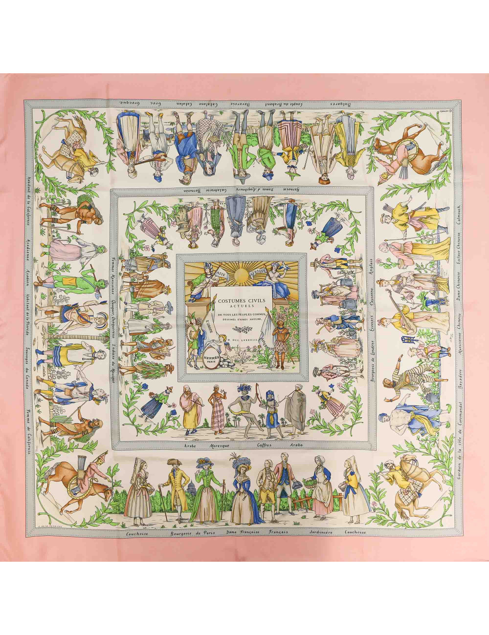 Carré HERMES Costumes Civils