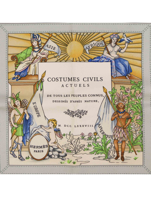 Carré HERMES Costumes Civils